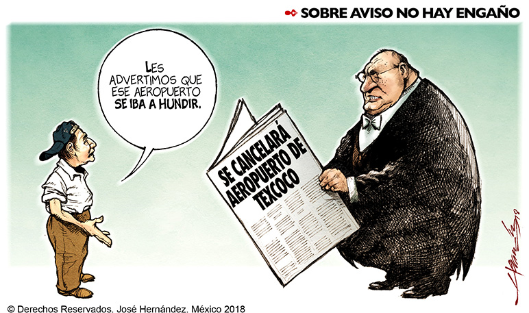 Sobre aviso no hay engaño